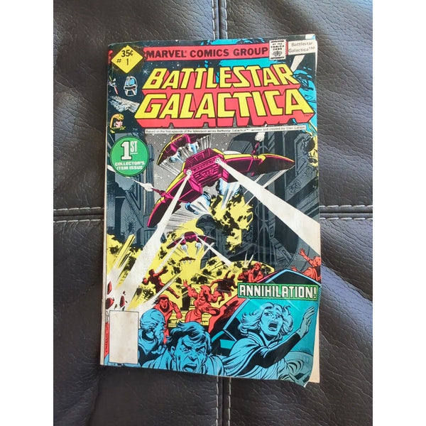 Battlestar Galactica 1st Issue March 1979 Marvel Comics 1st Appearance Cylon