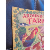 Around The Farm, Picture Book by George Trimmer 1946 Merrill Company Publishing