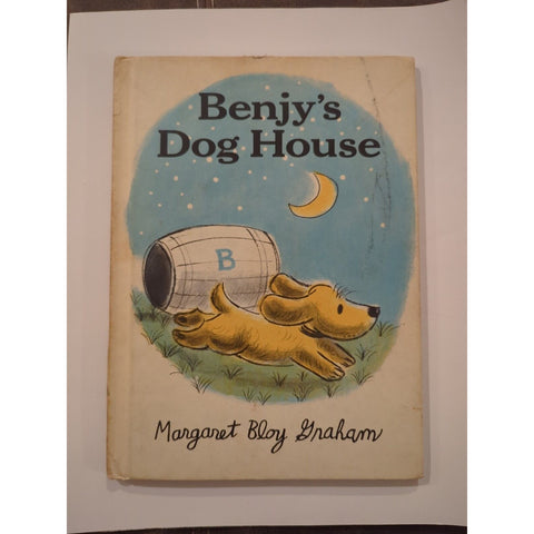 1973 BENJY'S DOG HOUSE, MARGARET BLOY GRAHAM, WEEKLY READER BK CLUB, 1ST ED HB