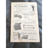 CARPENTRY AND BUILDING MAGAZINE New York November 1909 Starts At page 5 As Is