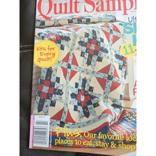 BHG magazine 2010 Spring Summer New Quilt Sampler Exclusive Projects Shop Hop