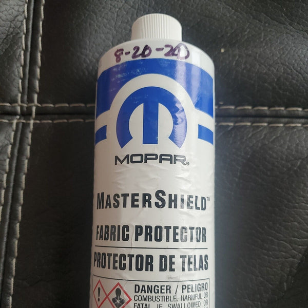 New Mopar Master Shield Fabric Protector Water Based 82212076AB Please Read