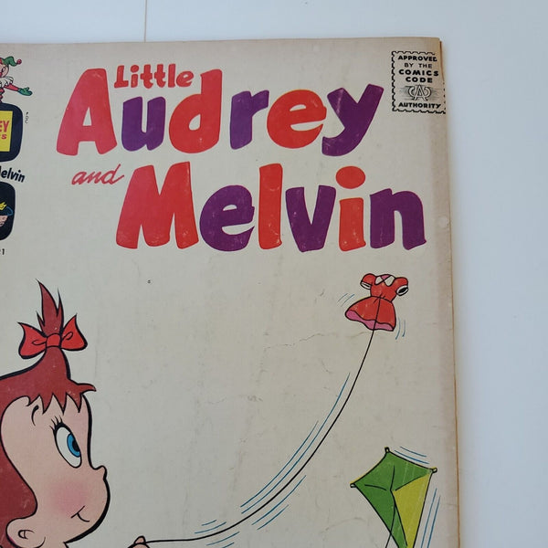 LITTLE AUDREY AND MELVIN #21 November 1965 HARVEY COMICS SILVER AGE