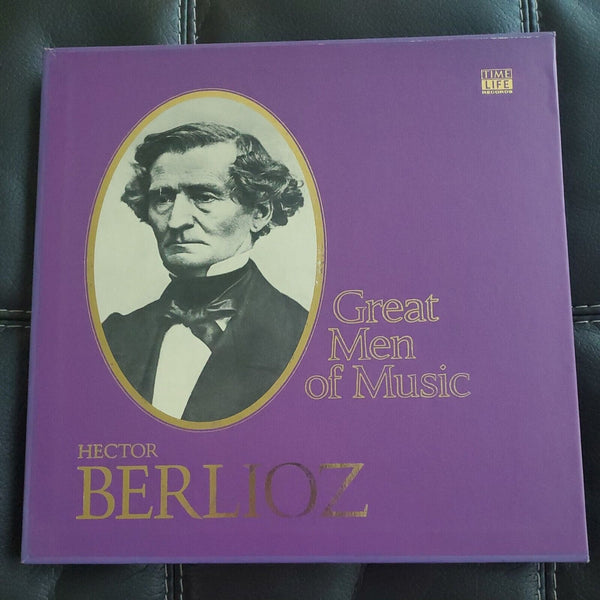 Time Life Great Men of Music 4 LP Box Set Berlioz Vintage Vinyl LP Record Album