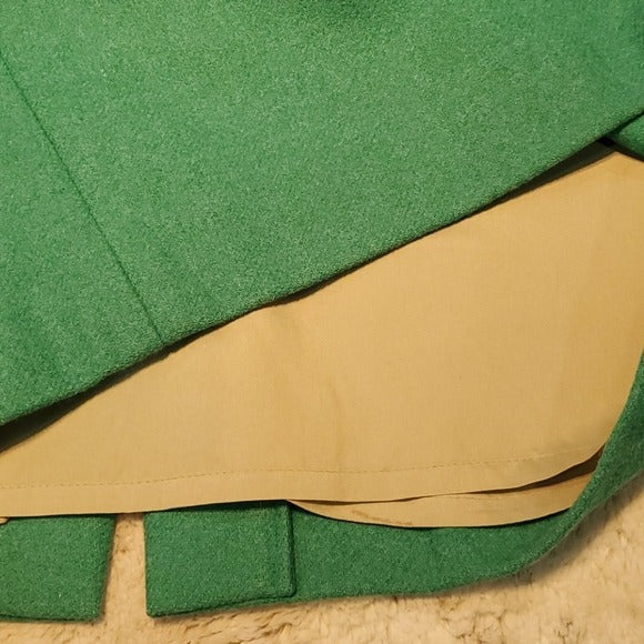 J.Crew Wool Blend Sea Foam Green Pencil Skirt Size 4