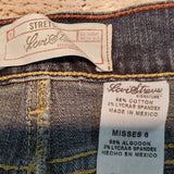 Levi's Medium Wash Midi Length Jean Skirt Size 6