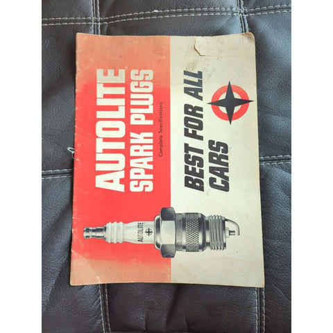 1960s AUTO-LITE SPARK PLUGS Ignition Engineered Complete  Specification Catalog