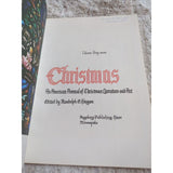 1977 An American Annual of Christmas Literature and Art Randolph E Haugan Vtg