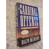 A Cardinal Offense: A Father Dowling Mystery Ralph Mcinerny HC DJ Signed 1994