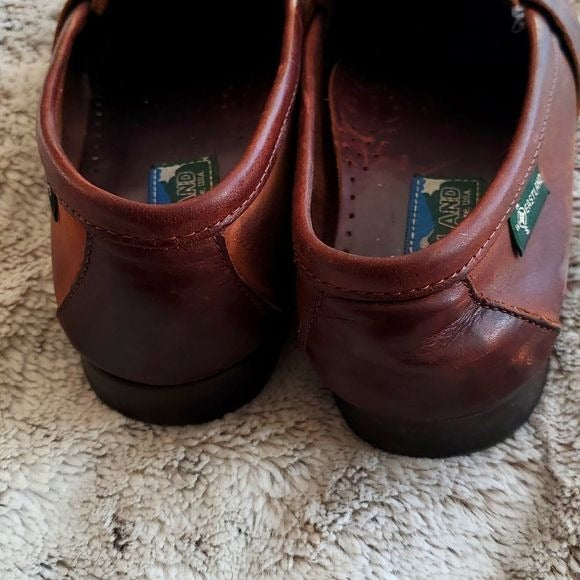 Vintage Eastland Men's Brown Leather Penny Loafer Slip On Dress Shoes Size 9