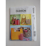 2009 McCalls Sewing Pattern M5898 Market Totes Bottle Carrier 7 Styles Bags 9067