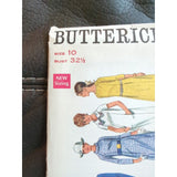 4942 BUTTERICK 1960's Misses One Piece ALine Dress Sewing Pattern Size 10 UC FF