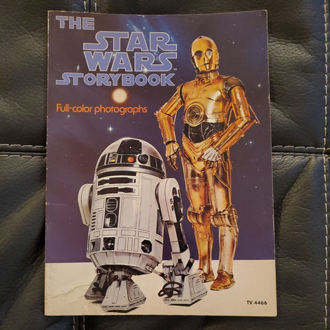 1978 The Star Wars Storybook Full-color Photographs Book Vintage Some Creases