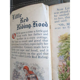 1919 LITTLE RED RIDING-HOOD by the SAALFIELD Publishing Co.Akron Ohio Softcover