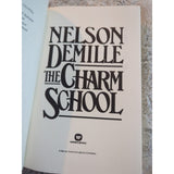 The Charm School by Nelson DeMille 1988 HC DJ Vtg 1st Edition 1st Print Vtg