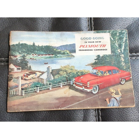 1953 Plymouth Cranbrook & Cambridge Owners Manuals Care Operation Instructions