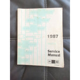 1987 Chevy Nova Shop Manual 87 Chevrolet Original Repair Service Book OEM