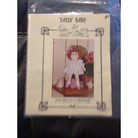 1983 Anything But Ordinary Sassy Baby Doll sewing pattern Uncut Vintage
