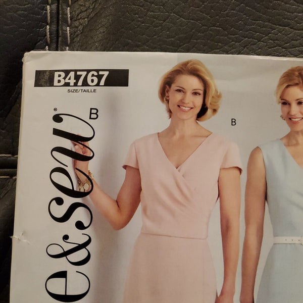 B4767 SEE&SEW by Butterick Misses Plus Size Top and Long Skirt Sizes 14 - 20