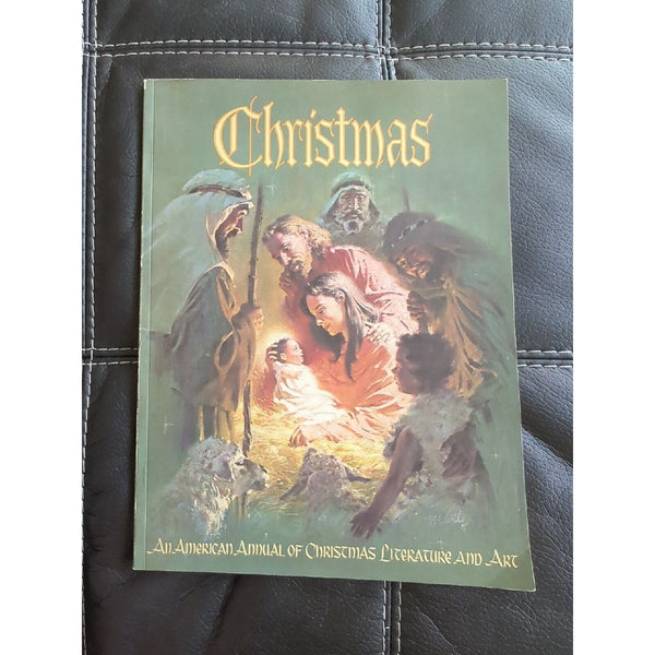 AMERICAN ANNUAL OF CHRISTMAS LITERATURE AND ART 1st Edition 1976 Large Softcover