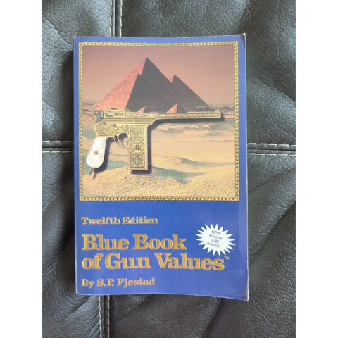 Blue Book of Gun Values by S. P. Fjestad 1990 Trade Paperback 12th Edition Vtg
