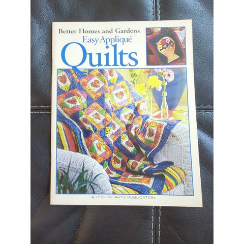 Better Homes and Gardens Easy Applique Quilts Leisure Arts Leaflet #3540 VG+