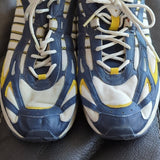 Vintage Adidas Mens White Navy Gold PRB698 Paladin Adiprene Running Shoe Size 13
