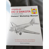 DOUGLAS DC-3 DAKOTA MANUAL HAYNES OWNERS' WORKSHOP Blackah Paul And Louise HC