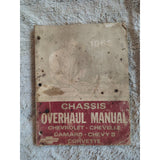 1968 Chassis Service Manual Chevrolet Chevelle Camaro Chevy II Corvette OEM Vtg