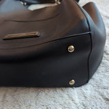 Marc New York Andrew Marc Black Hobo Bag Shoulder Purse 2 n 1 Dual Handle Medium