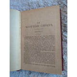 The Scottish Chiefs by Jane Porter WB Conkey Company Chicago HC Vtg Religion