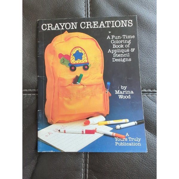 crayon creations paperback book by m. wood 1984 yours truly publication 39 pages