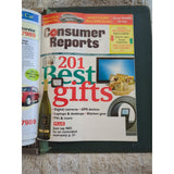 2007 CONSUMER REPORTS Magazine Monthly Jan-Dec Address Labels - In Green Binder