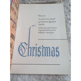 1980 An American Annual of Christmas Literature and Art Randolph E Haugan Vtg