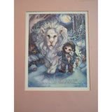 Vintage 1986 Jody Bergsma The Journeyers Prayer Lithograph Print 3493 Of 7500