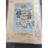 "The Bunny Patch" ©1990 Down Memory Lane Craft Pattern # 36 UNCUT