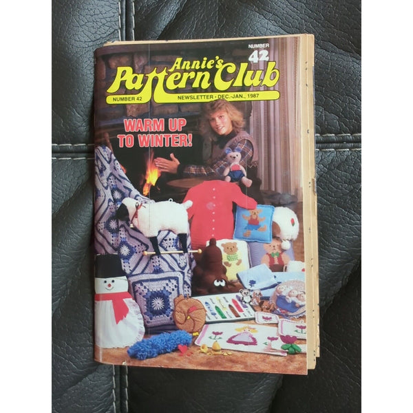 Annie's Pattern Club Newsletter Magazine | December/January 1987 | Number 42