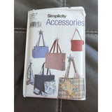 5527 Simplicity Accessories Baby Diaper Bag 3 Sizes Sewing Pattern Uncut