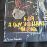 1965 For A Few Dollars More Clint Eastwood Widescreen Gatefold Laser Disc Movie