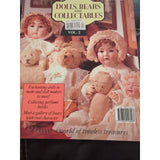 Australia Dolls Bears and Collectables Magazine Vol. 1 No. 2 Real Life Dolls