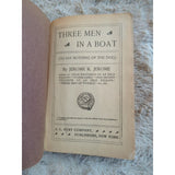 THREE MEN IN A BOAT JEROME K JEROME COMIC NOVEL DOG LONDON RIVER TRIP 1889 SC