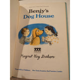 1973 BENJY'S DOG HOUSE, MARGARET BLOY GRAHAM, WEEKLY READER BK CLUB, 1ST ED HB