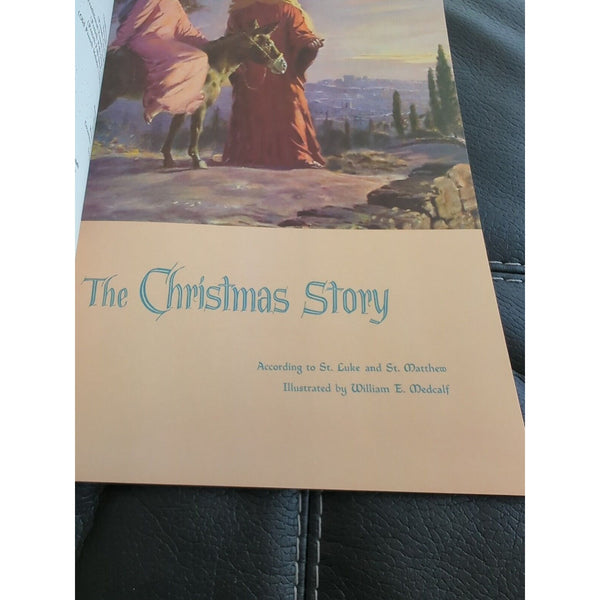 1970 An American Annual of Christmas Literature and Art William E. Medcalf Vtg