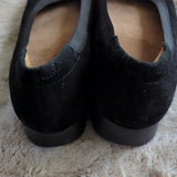 Clarks Cloudsteppers Shoes Cadell Dash Slip On Comfort Wedge Womens 8.5 Black