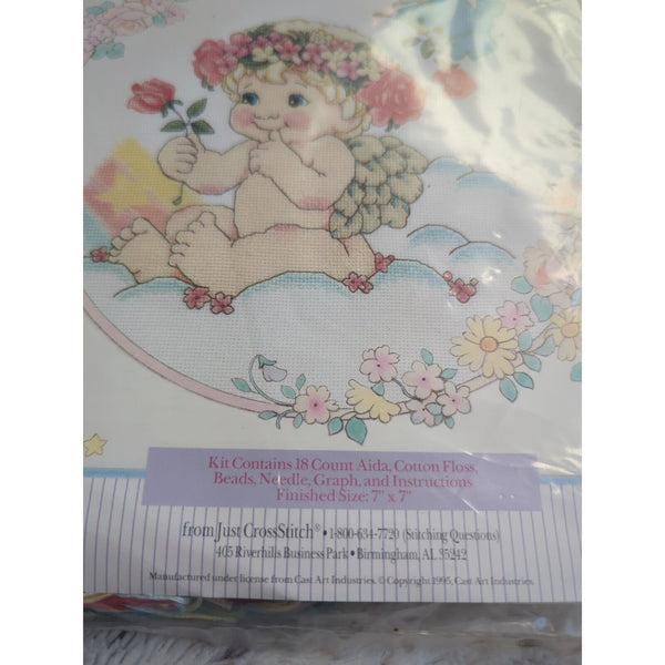 Leisure Arts Dreamsicles RAINBOW DREAMS Counted Cross Stitch Kit #48006 Cherub