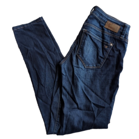 Anthropologie Mavi Mid Rise Skinny Blue Jeans Size 25