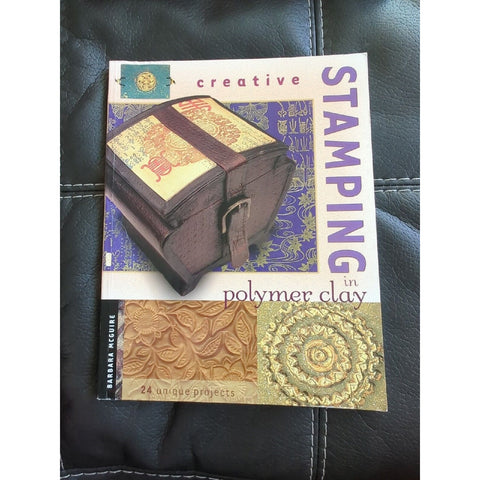 Book CREATIVE STAMPING in Polymer Clay Crafts Projects Instructions Guidelines