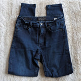 Lucky Brand Dark Wash Mid Rise Bridgette Skinny Blue Jeans Size 2