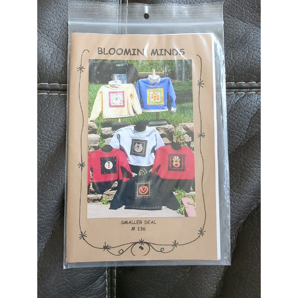 Applique Holiday Pattern - Smaller Deal by Bloomin' Minds Applique Shirt Sewing