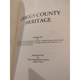 Griiggs County History Griggs County North Dakota 1976 History Book HC Vtg